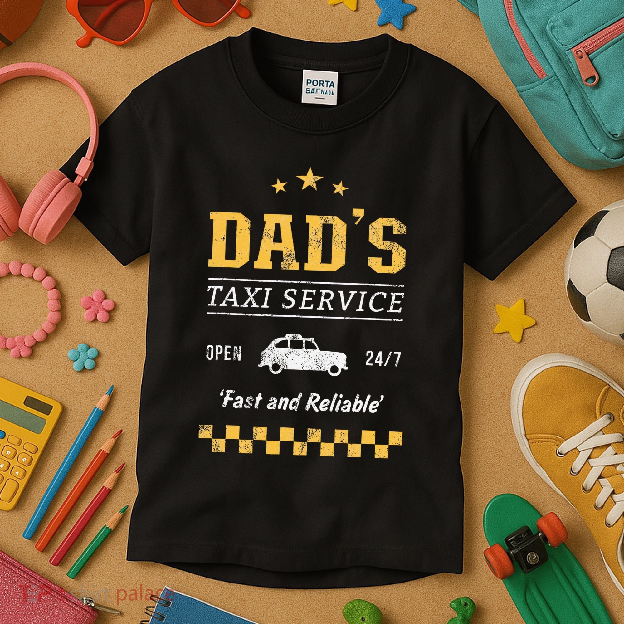 DadS Taxi Service Kids T-Shirt