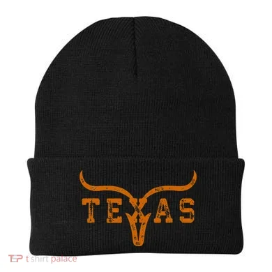 Distressed Texas State Beanie