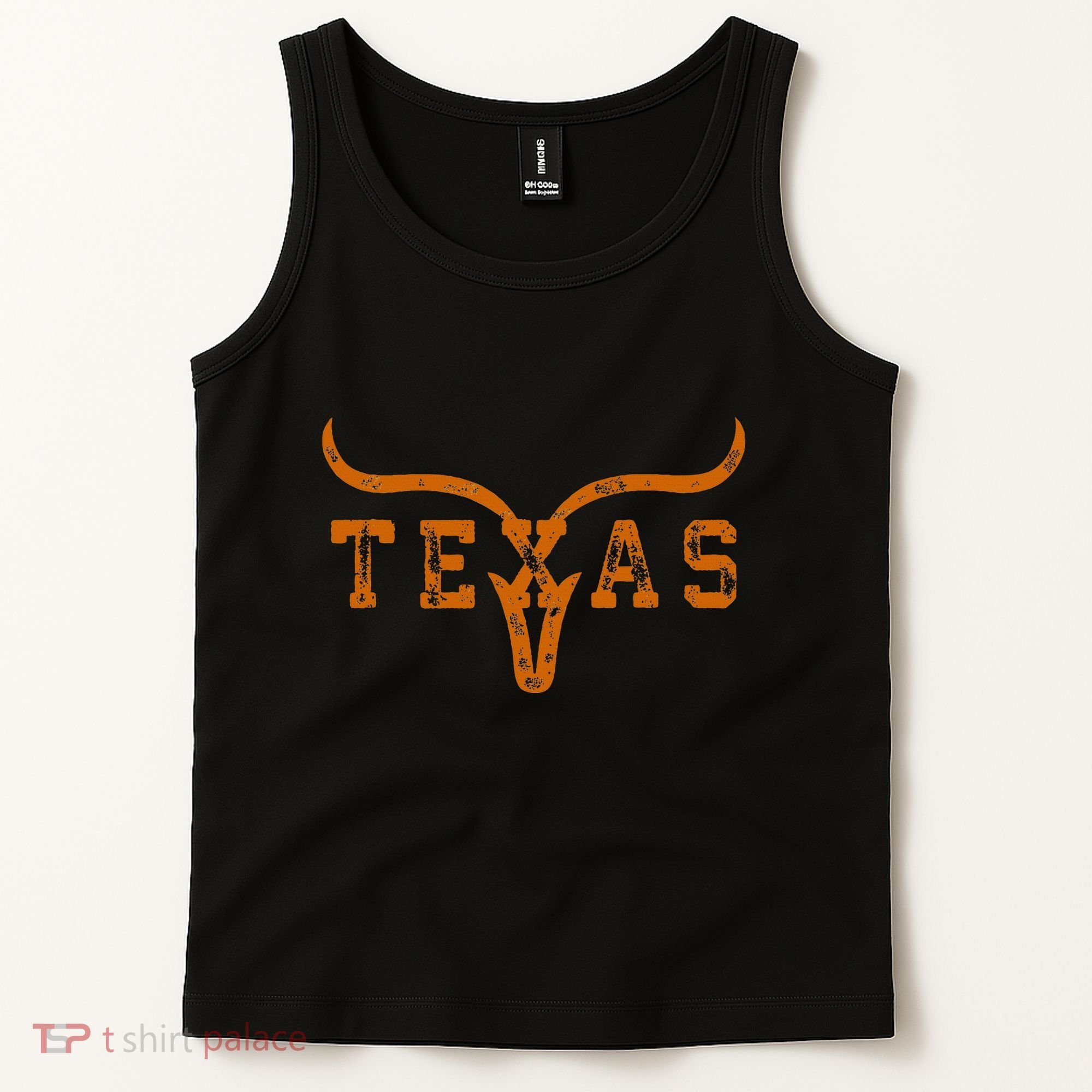 Distressed Texas State Tank Top
