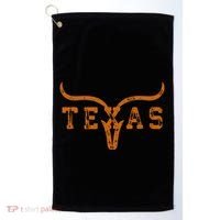 Distressed Texas State Golf Towel thumb 0