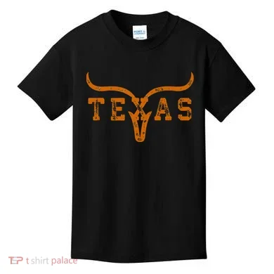 Distressed Texas State Kids T-Shirt