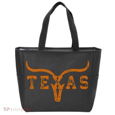 Distressed Texas State Tote Bag