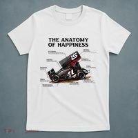 Dirt Track Sprint Cars Racing Anatomy Lover Gift Apparel T-Shirt thumb 5