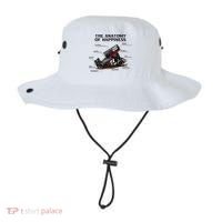 Dirt Track Sprint Cars Racing Anatomy Lover Gift Apparel Bucket Hat thumb 0