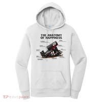 Dirt Track Sprint Cars Racing Anatomy Lover Gift Apparel Women's Hoodie thumb 0
