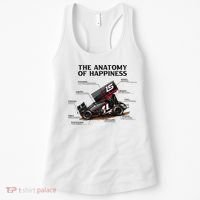 Dirt Track Sprint Cars Racing Anatomy Lover Gift Apparel Women's Tank Top thumb 0