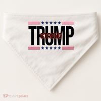 Donald Trump Strong USA-Made Doggie Bandana thumb 0