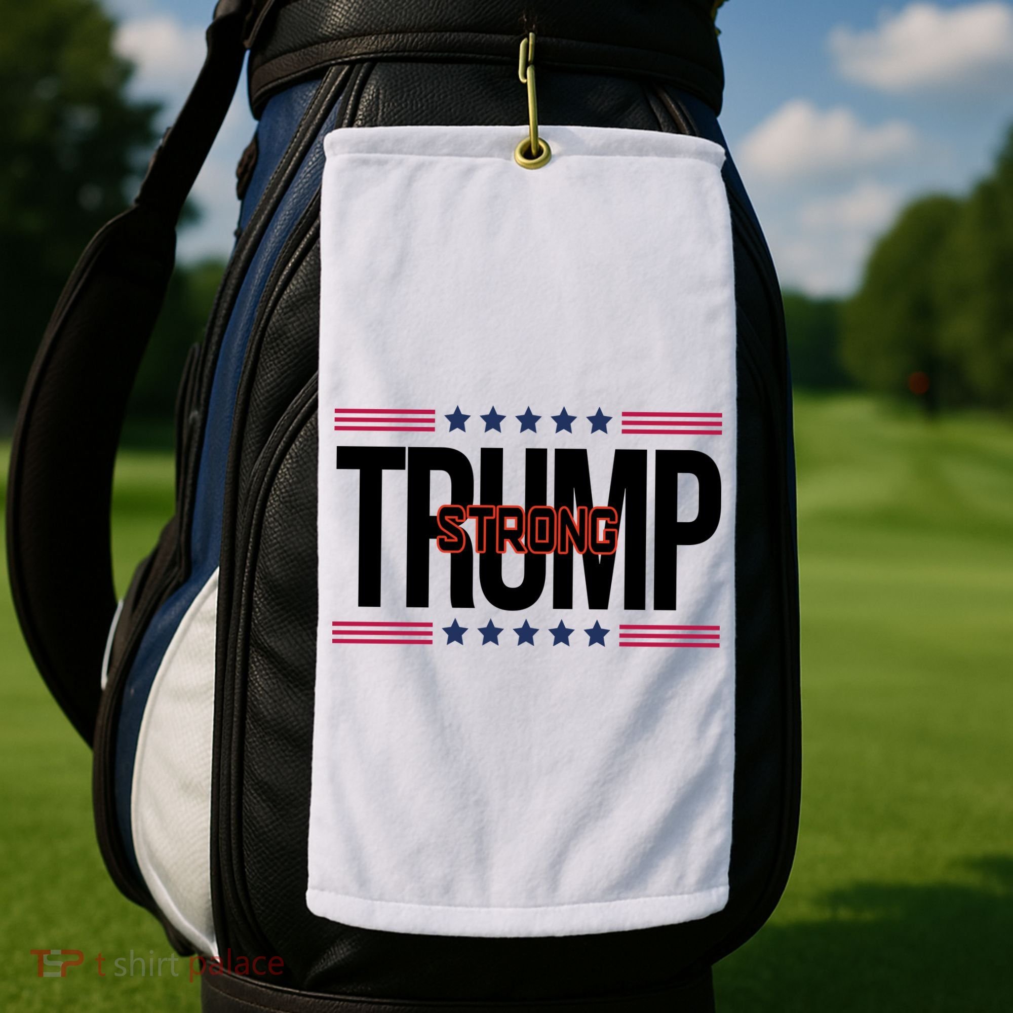 Donald Trump Strong Golf Towel