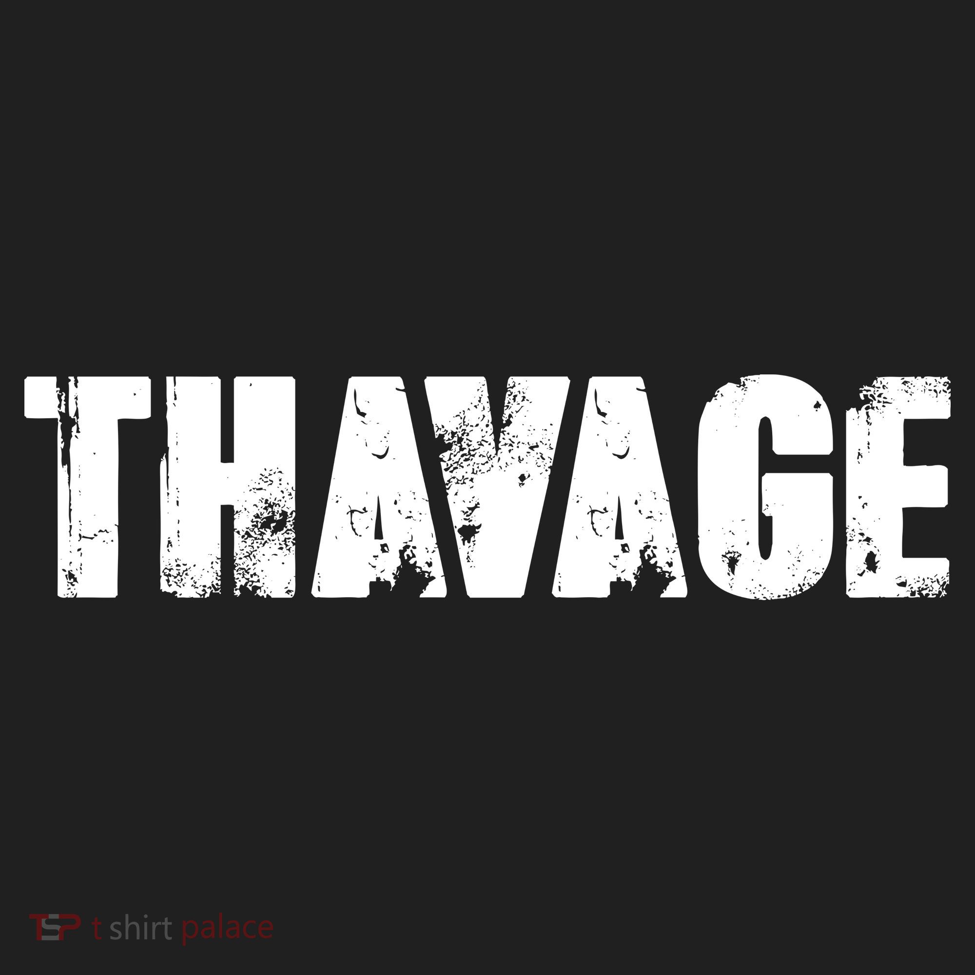 Distressed Thavage Savage Workout Gym Bodybuilding Women's Sweatshirt