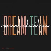 Dream Team Special Education Squad Special Education Teacher Ornament thumb 1