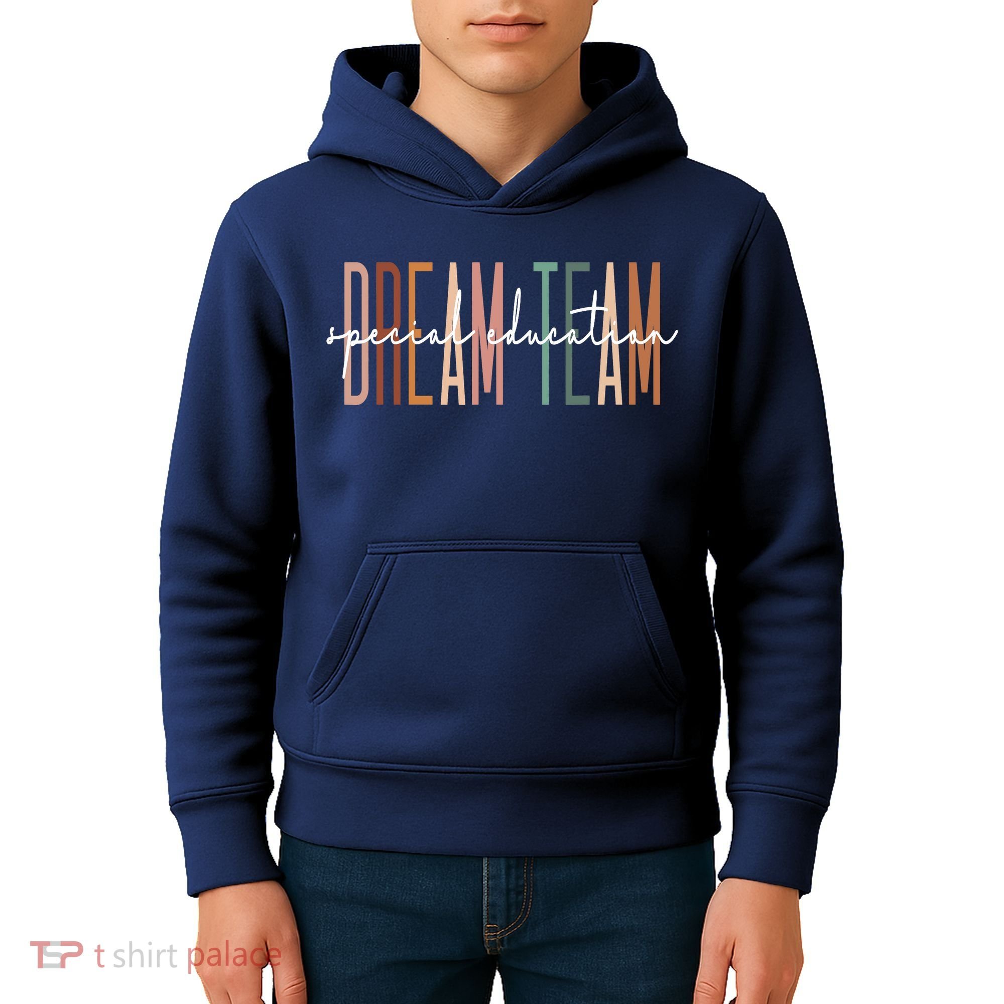 Dream Team Special Education Squad Special Education Teacher Kids Hoodie