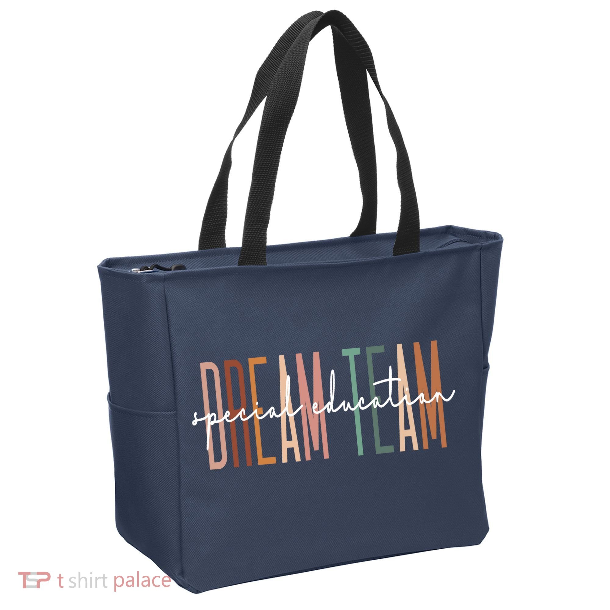 Dream Team Special Education Squad Special Education Teacher Tote Bag