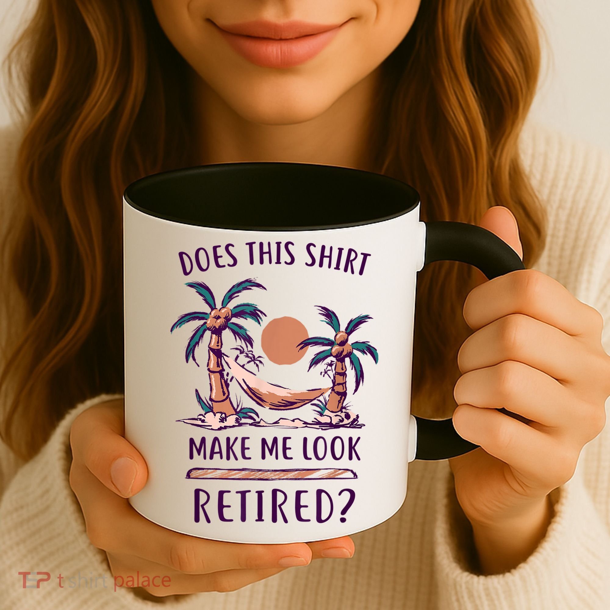 Does This Shirt Make Me Look Retired Funny Retirement Coffee Mug