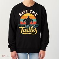 Determined Turtle - Save The Turtles Women's Sweatshirt thumb 0