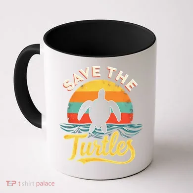 Determined Turtle - Save The Turtles Coffee Mug