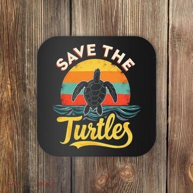 Determined Turtle - Save The Turtles Coaster