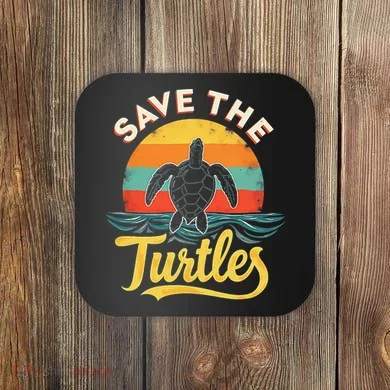 Determined Turtle - Save The Turtles Coaster