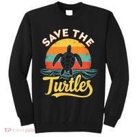 Determined Turtle - Save The Turtles Tall Sweatshirt thumb 0
