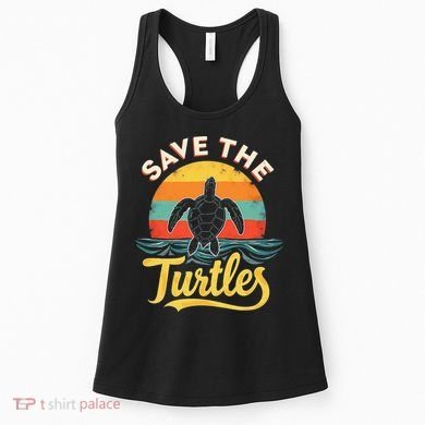 Determined Turtle - Save The Turtles Women's Tank Top