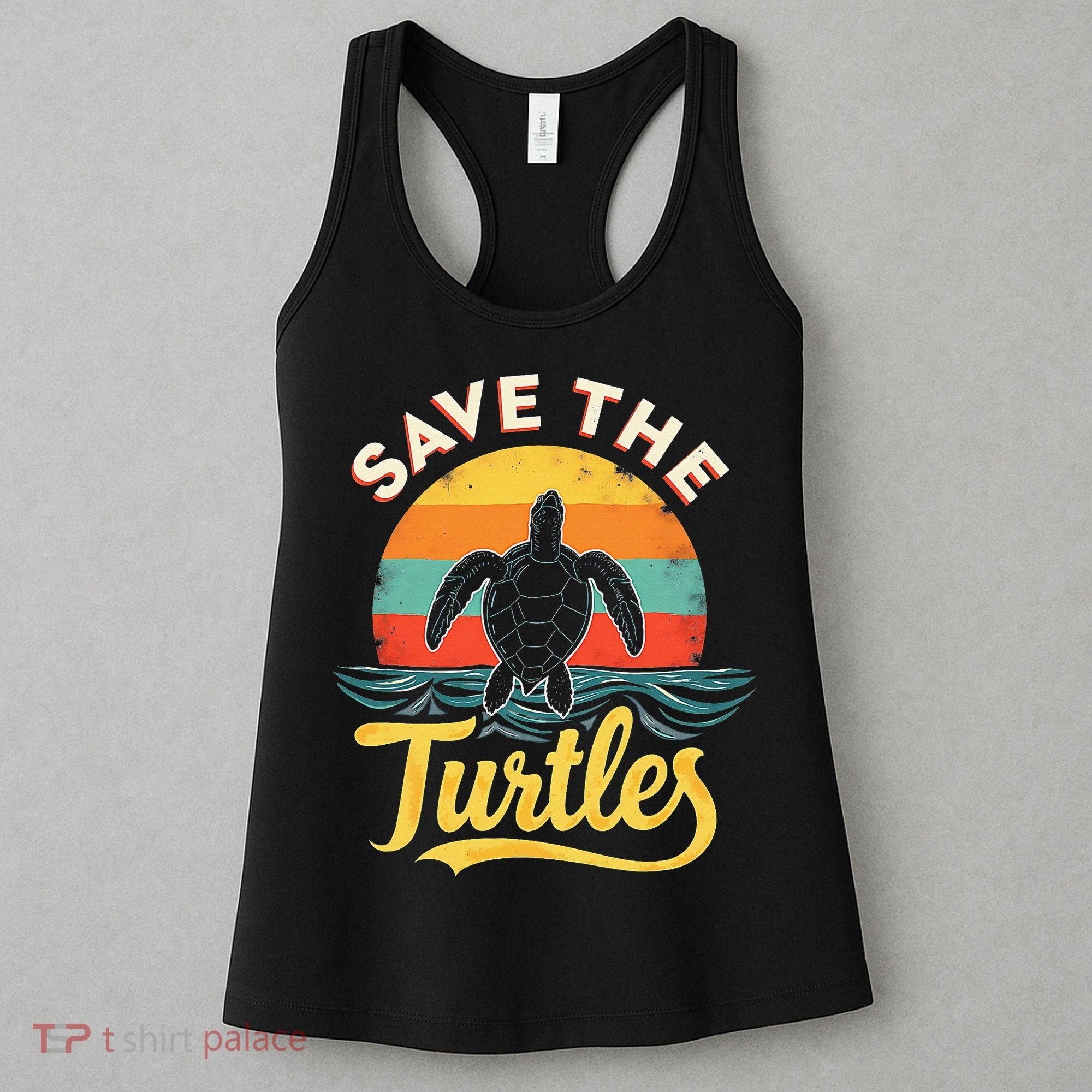 Determined Turtle - Save The Turtles Women's Tank Top