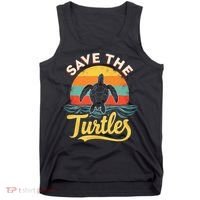 Determined Turtle - Save The Turtles Tank Top thumb 0