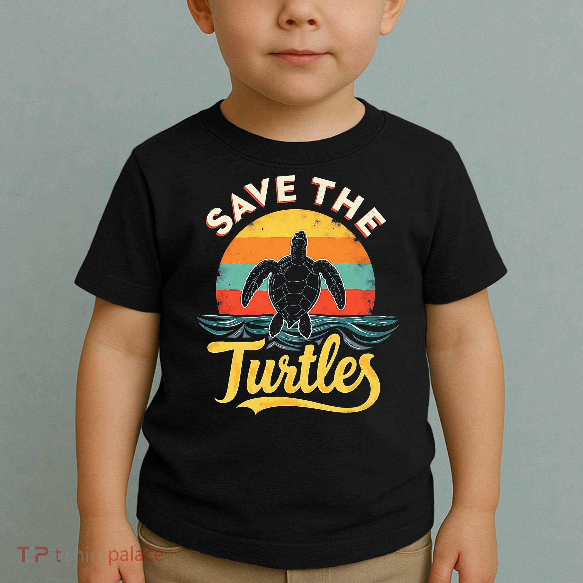 Determined Turtle - Save The Turtles Toddler T-Shirt