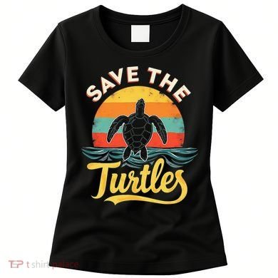 Determined Turtle - Save The Turtles Women's T-Shirt
