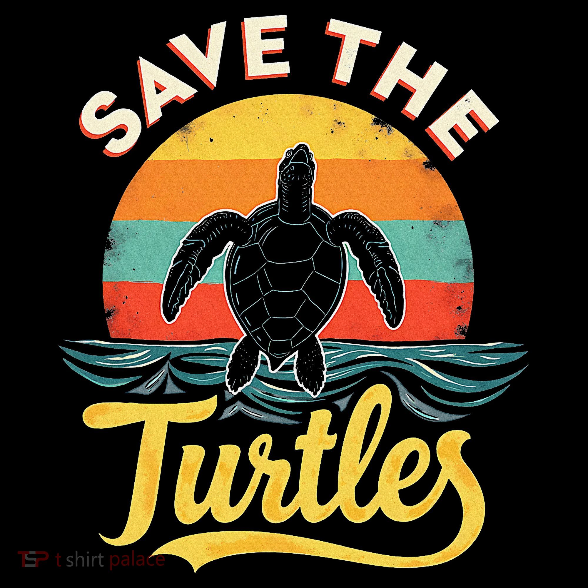 Determined Turtle - Save The Turtles Women's T-Shirt
