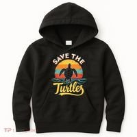 Determined Turtle - Save The Turtles Kids Hoodie thumb 0