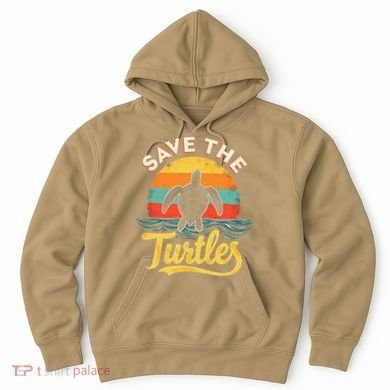 Determined Turtle - Save The Turtles Hoodie