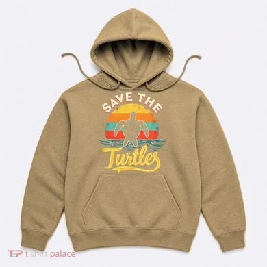Determined Turtle - Save The Turtles Hoodie