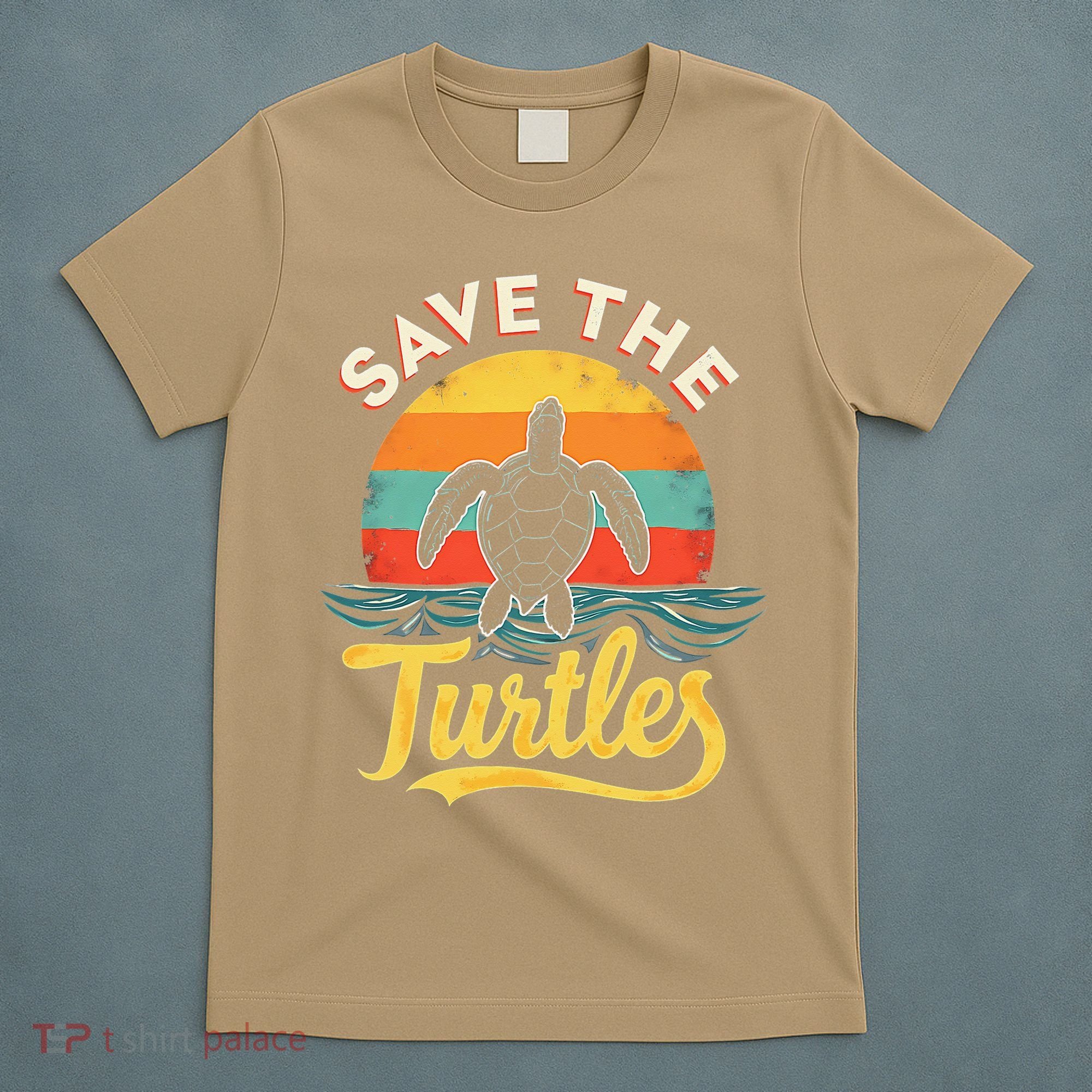 Determined Turtle - Save The Turtles T-Shirt