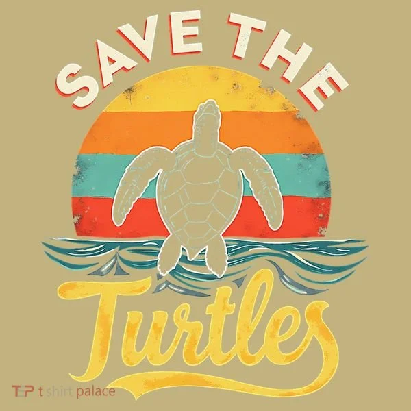 Determined Turtle - Save The Turtles Mousepad