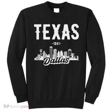 Dallas Texas Skyline Sweatshirt
