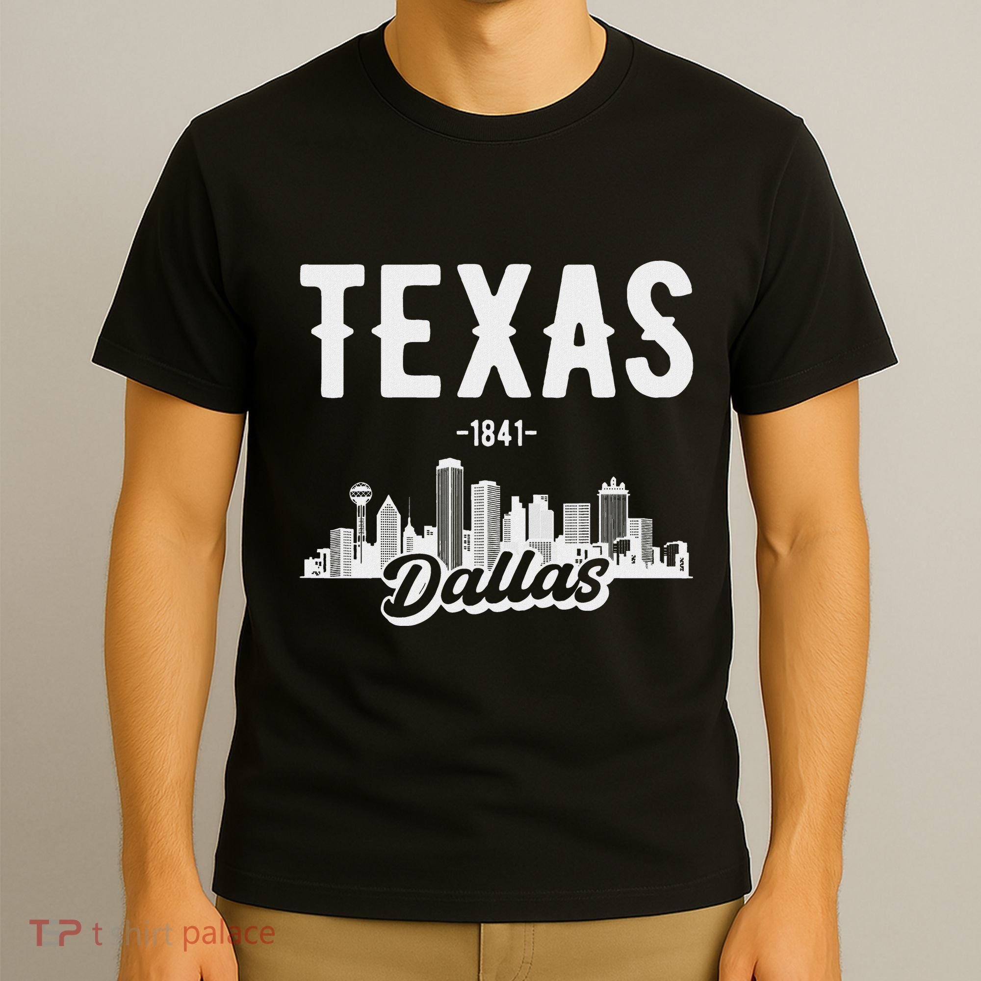 Dallas Texas Skyline T-Shirt