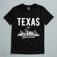 Dallas Texas Skyline T-Shirt thumb 5