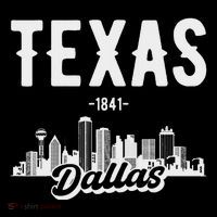 Dallas Texas Skyline Bucket Hat thumb 4