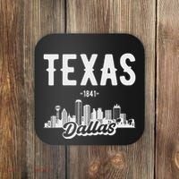 Dallas Texas Skyline Coaster thumb 0