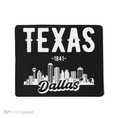 Dallas Texas Skyline Mousepad