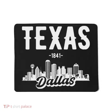 Dallas Texas Skyline Mousepad