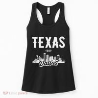 Dallas Texas Skyline Women's Tank Top thumb 0