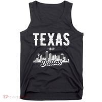 Dallas Texas Skyline Tank Top thumb 0