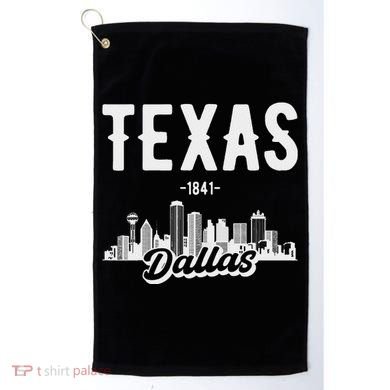 Dallas Texas Skyline Golf Towel