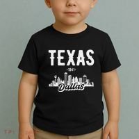 Dallas Texas Skyline Toddler T-Shirt thumb 2