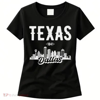 Dallas Texas Skyline Women's T-Shirt