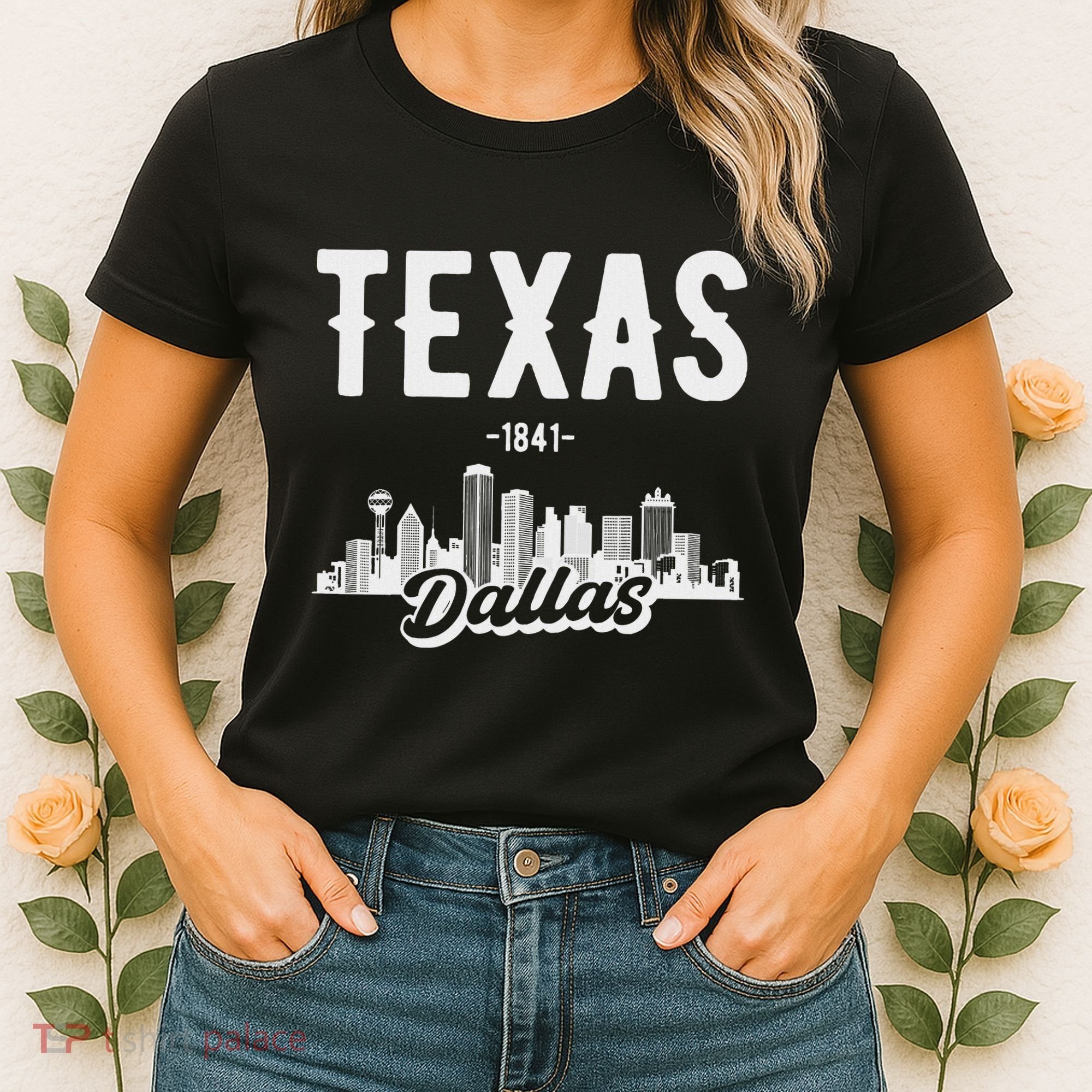 Dallas Texas Skyline Women's T-Shirt
