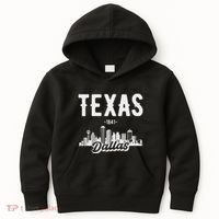 Dallas Texas Skyline Kids Hoodie thumb 0