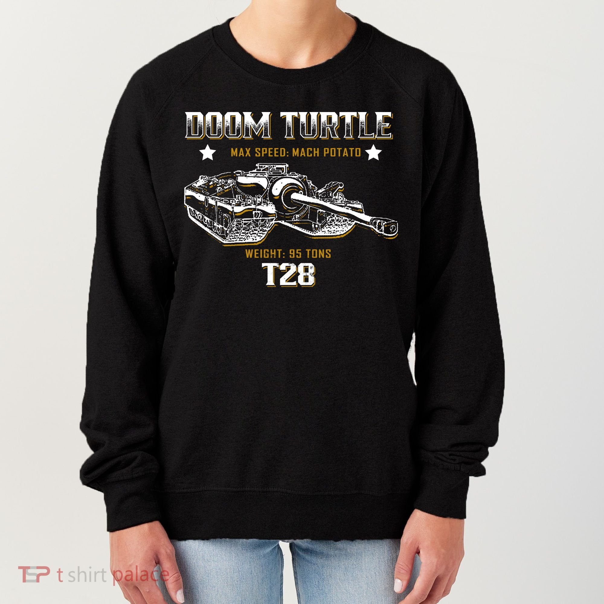Doom Turtle T28 Super Heavy Tank Women's Sweatshirt