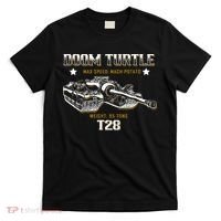 Doom Turtle T28 Super Heavy Tank T-Shirt thumb 0