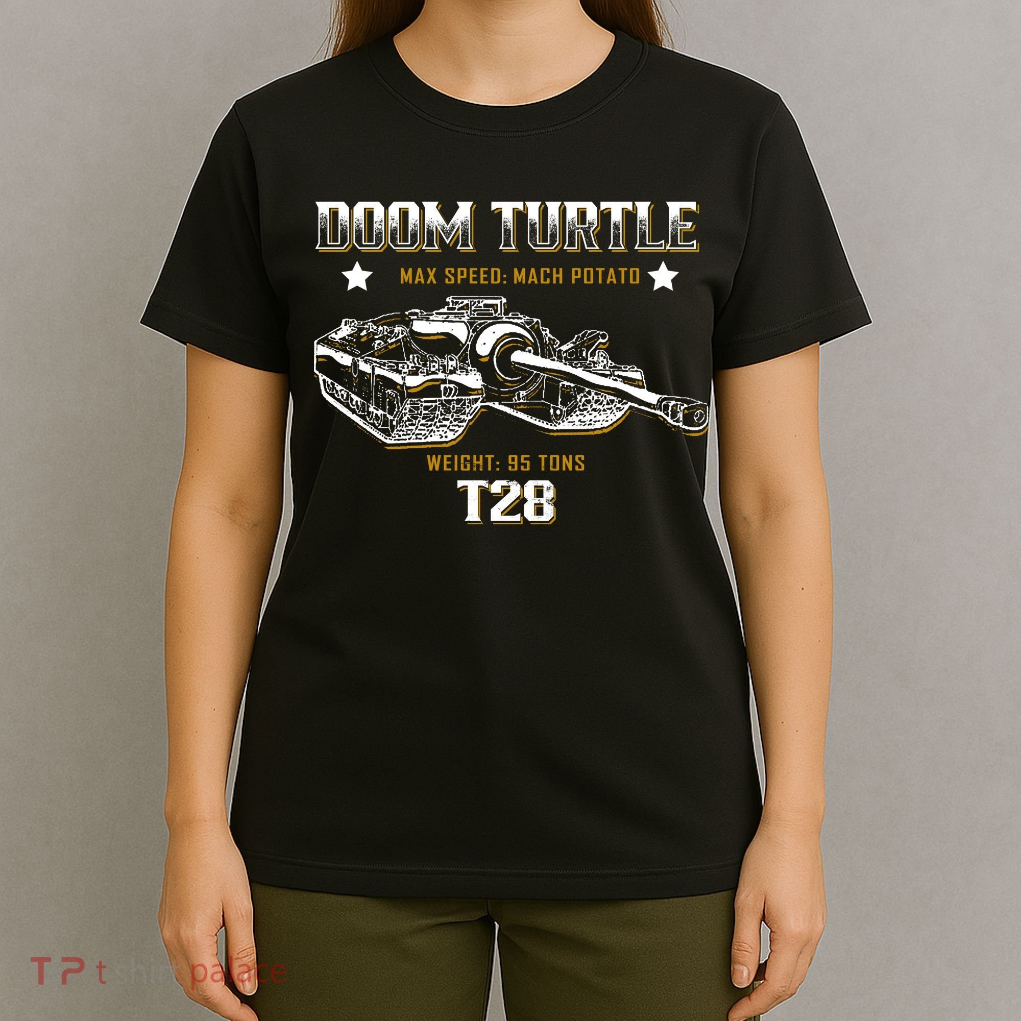 Doom Turtle T28 Super Heavy Tank T-Shirt